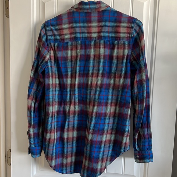 Vans Plaid Button Down (S) - Picture 4 of 6